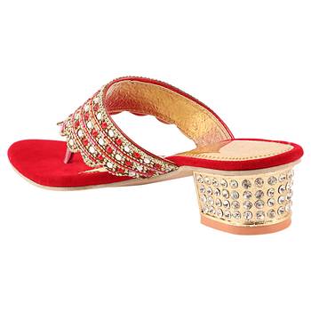 Do Bhai Women  Solid Heel 4