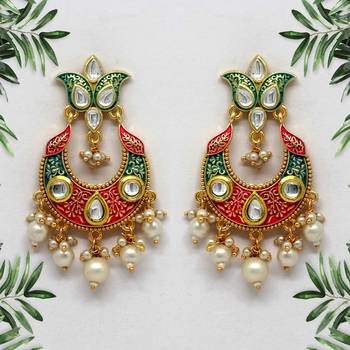 Pink danglers-drops 1