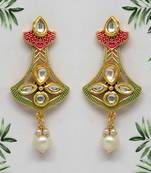 Green danglers-drops