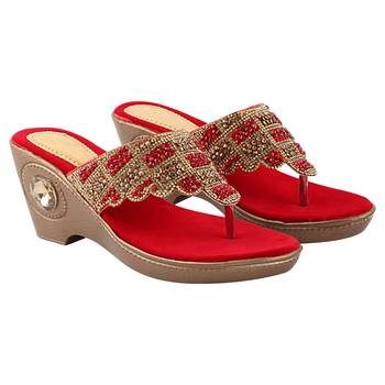 Do Bhai Women  Solid Heel 1