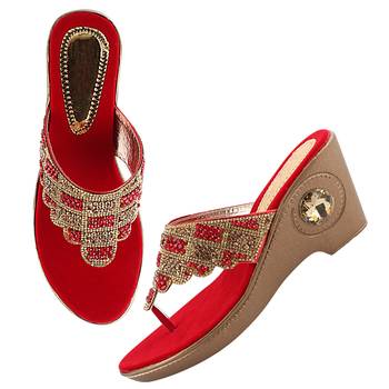 Do Bhai Women  Solid Heel 2