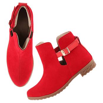 Do Bhai Women  Solid Boots 2