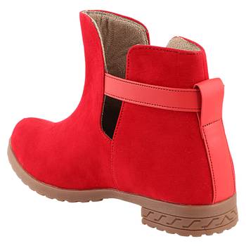 Do Bhai Women  Solid Boots 4