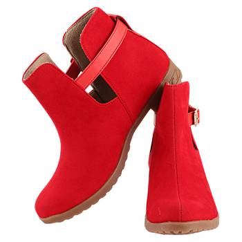 Do Bhai Women  Solid Boots 5
