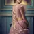 Bewitching Purple Sequins embroidered net fabric Lehenga Choli for bride