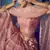 Marvellous Pink Sequins & thread embroidered net fabric Party wear Lehenga choli