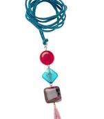 Multicolor agate necklaces