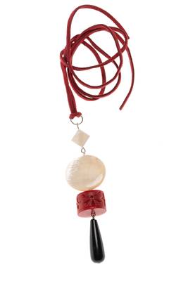 Multicolor mother of pearl necklaces 1