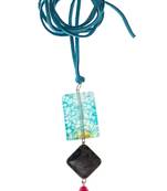 Multicolor agate necklaces