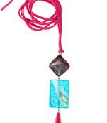 Multicolor agate necklaces