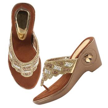 Do Bhai Women  Solid Heel 2
