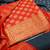 Maroon jacquard banarasi salwar