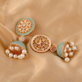 Multicolor cubic zirconia earrings 2
