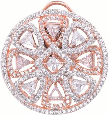 White cubic zirconia earrings 3