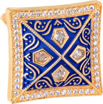 Blue cubic zirconia rings 2
