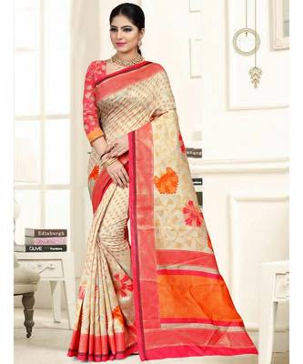 white Roop Kashish saree silk 1