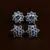 Rhodium Plated Two Pairs of American Diamond Studs 216ED428