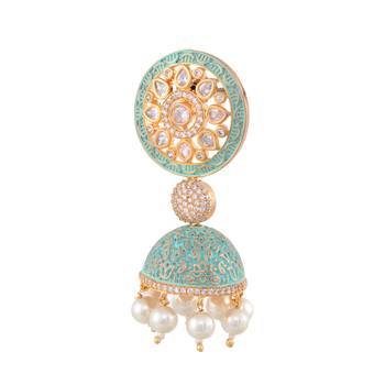 Multicolor cubic zirconia earrings 4