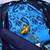 Blue embroidered cotton salwar
