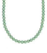Girls Green Pearl Necklace