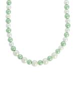 Girls White Pearl Necklace