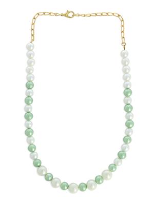 Girls White Pearl Necklace 2