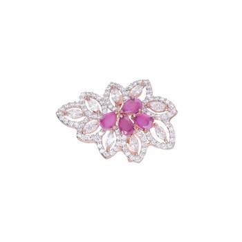 Multicolor cubic zirconia rings 5