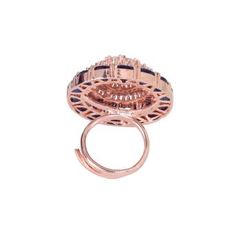 Multicolor cubic zirconia rings 3