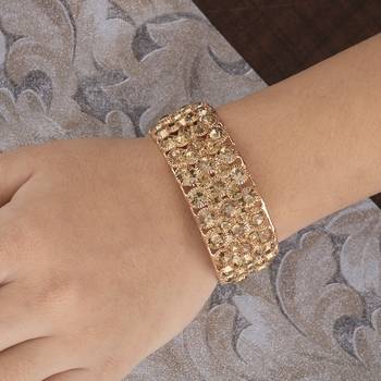 Attractive Gold Plated Free size Bracelet for Girls Women 3
