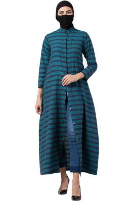 Musheco-Front Open Dress in Poly Cotton 1