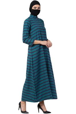 Musheco-Front Open Dress in Poly Cotton 3