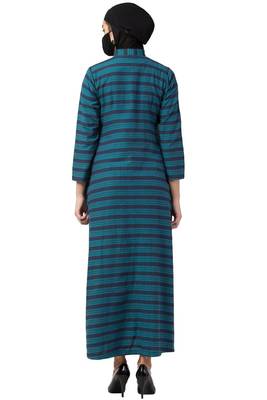 Musheco-Front Open Dress in Poly Cotton 4