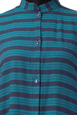 Musheco-Front Open Dress in Poly Cotton 5