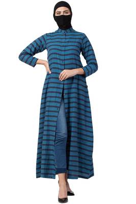 Musheco-Front Open Dress in Poly Cotton 5