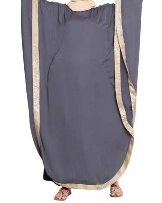 Kaftan With Brocade Border - Not An Abaya 2
