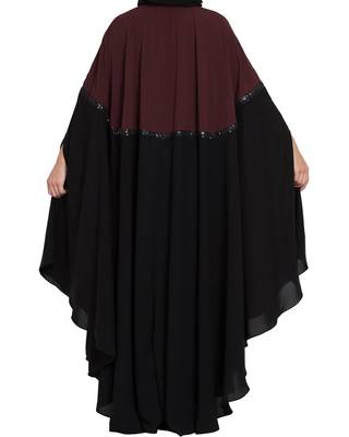 Dual Color Irani Kaftan-Fashionable Abaya 6