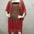 Kaftan Tunic Mini Dress Caftan Boho Gown Beach Cover Up Casual Holiday 5811