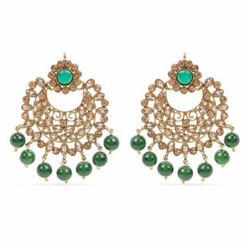 I Jewels Traditional Choker With Earrings & Maang Tikka Encased With Kundan (M4162G) 2