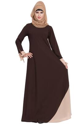 New Design Abaya Dress with Designer Sleeves 2