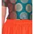 green Jacquard Top with Net Lehenga