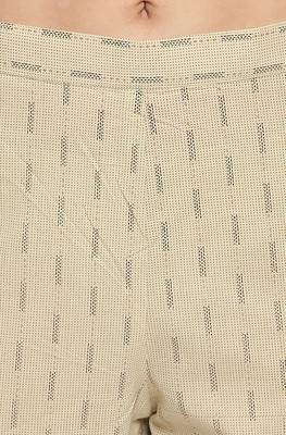 Janasya Beige floral print cotton salwar 4