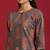 Janasya Grey printed cotton salwar