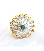 Semi Precious Diamond Cocktail Ring