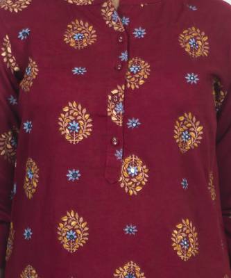 18 Forever V R For U Women Rayon Hand Work Embroidery Kurta With Palazzo Set  4