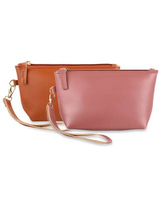 multicolor 2 pouch Cosmetic Pouch 1