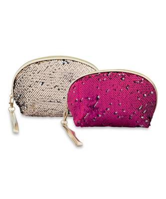 multicolor 2 pouch Cosmetic Pouch 6