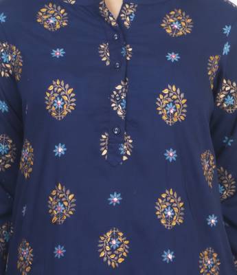 18 Forever V R For U Women Rayon Hand Work Embroidery Kurta With Palazzo Set 4