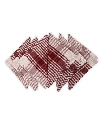 multicolor 6 napkin Home & Kitchen 5