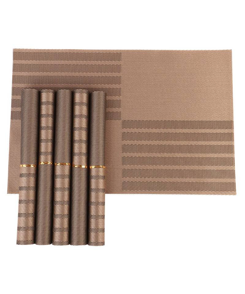 multicolor 6 placemats Home & Kitchen