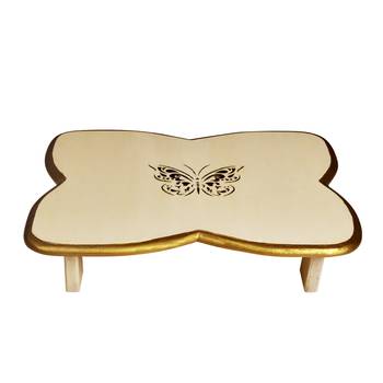 Diwali Christmas Decoration Wooden Chowki Pata Patla Coffee Table 1